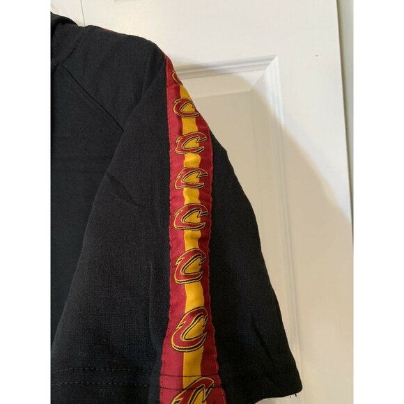 New NBA Cleveland Cavaliers Unisex Short Sleeve Pull Over Hoodie Large Black NWT - Picture 5 of 8